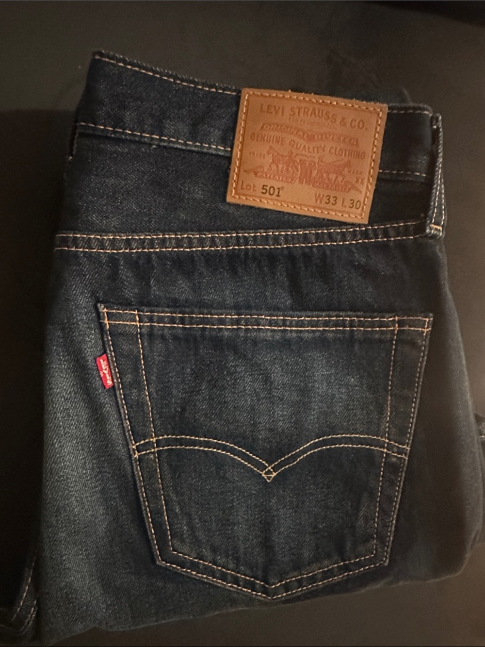 Levi's 501 Men’s Jeans dark indigo 33-30
